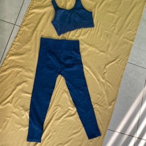 Leggings and matching crop top